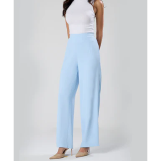 Flared Leg Formal Pant Sky Blue
